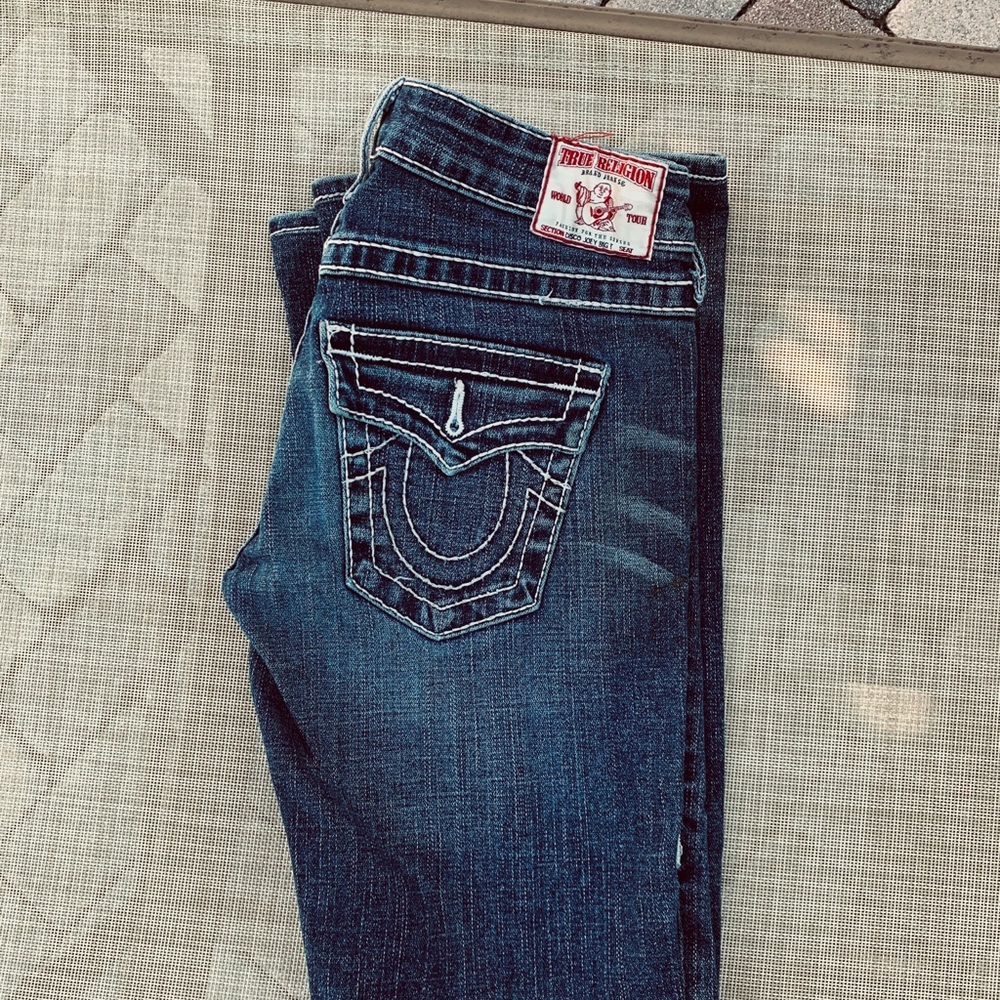 True Religion Flare and wide leg Woman Jeans Sz 26